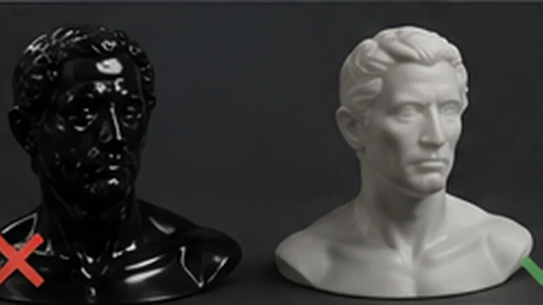Schwarze, glänzende & transparente Teile 3D-scannen: So klappt es