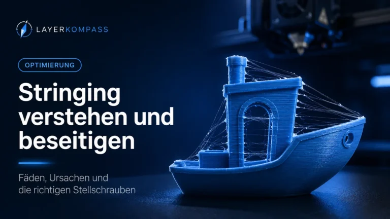 Stringing beim 3D-Druck erkennen, verstehen und beseitigen