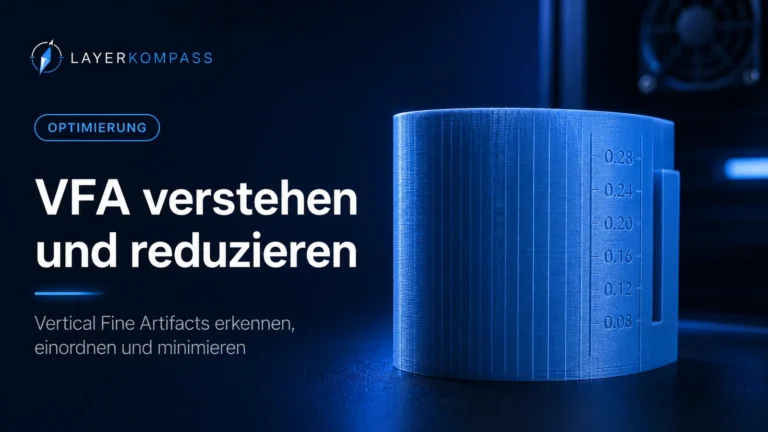 Vertical Fine Artifacts beim 3D-Druck erkennen und reduzieren